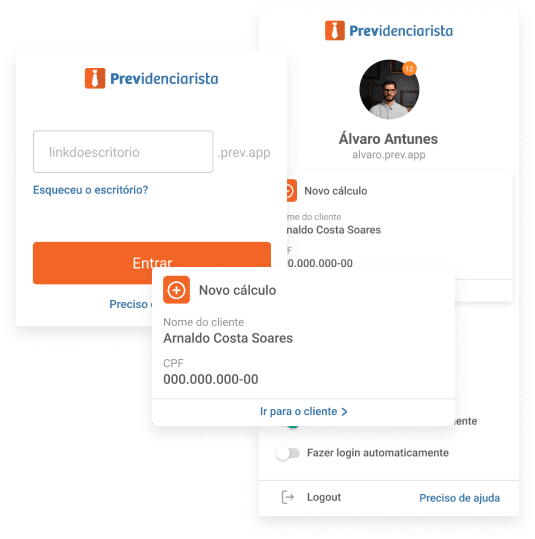 Interface da extensão