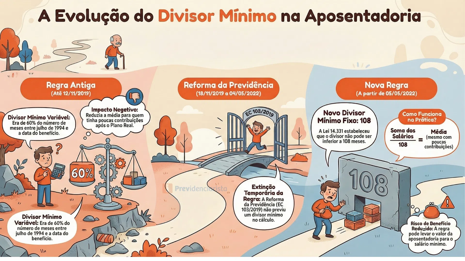 infográfico explicando o que é divisor mínimo